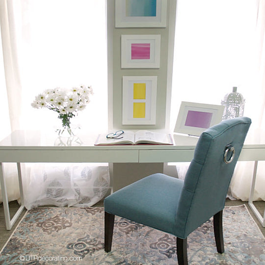 Spring DIY: pastel wall art